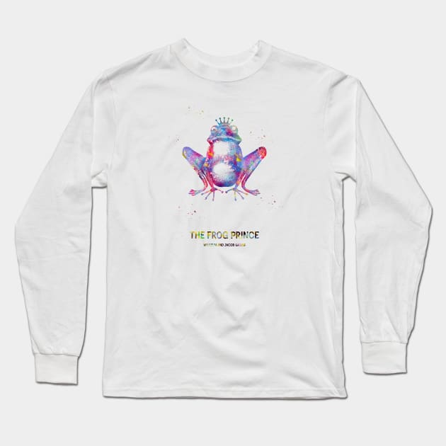 The Frog Prince Long Sleeve T-Shirt by erzebeth